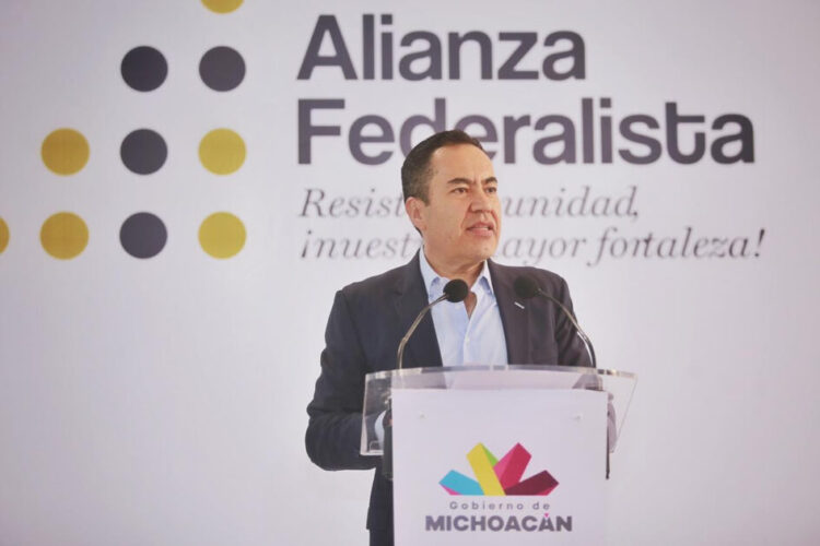 Respaldo de Alianza Federalista en Michoacán en evento político en México.