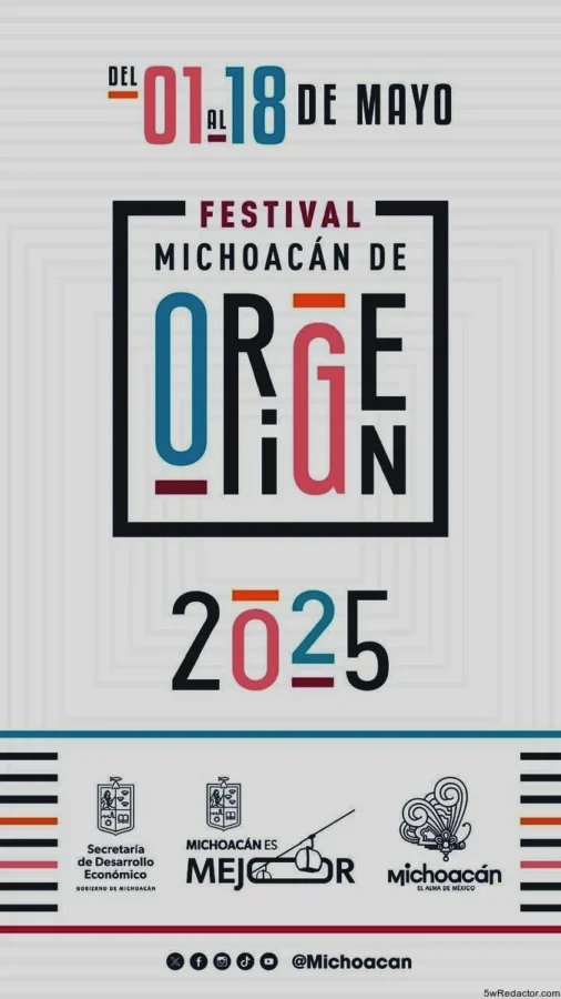 Conciertos gratuitos Festival Michoacán de Origen 2025
