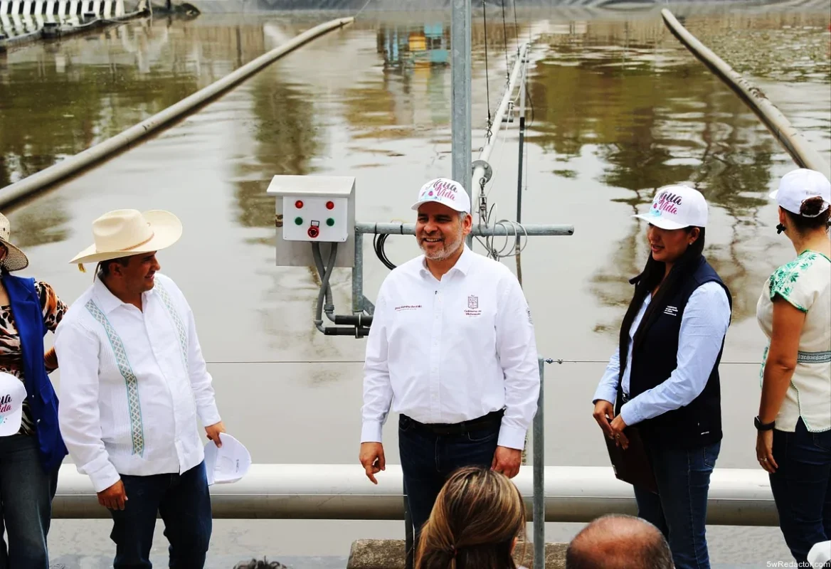 planta tratadora de agua en Uruapan