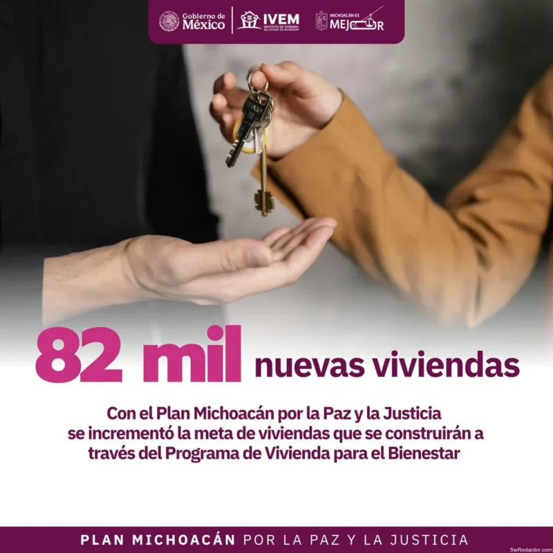 Plan Michoacan, nuevas viviendas