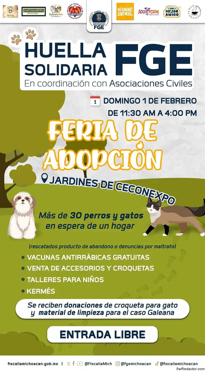 Feria de Adopción Huella Solidaria