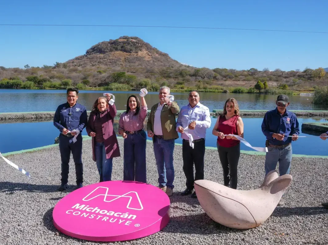 Nueva presa en Michoacán inaugurada para beneficio del turismo y la comunidad local.