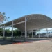 rehabilitación de techumbre en la Unidad Deportiva El Chamizal
