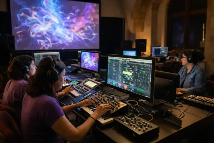 taller de arte sonoro y tecnología en Morelia