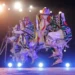 Danzantes purépechas en Las Yácatas durante la K’uínchekua