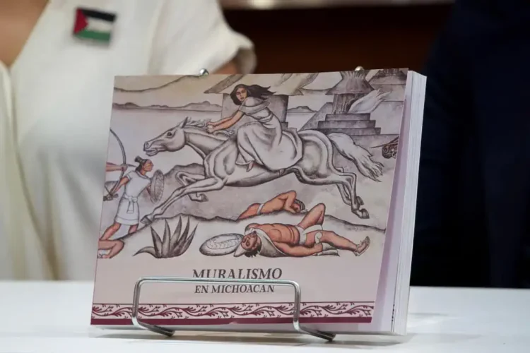 Controles de plaga de gusano barrenador en Jalisco, en una exposición de muralismo en Michoacán.