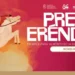 Caballo y mujer en una ilustración con fondo naranja y rosa, promoviendo la Presea Eréndira 2026 en.