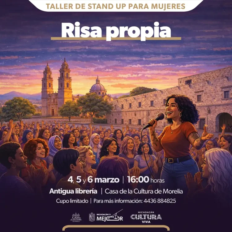 Taller para mujeres que enseña a reírse de lo que duele y fortalecer la autoestima.