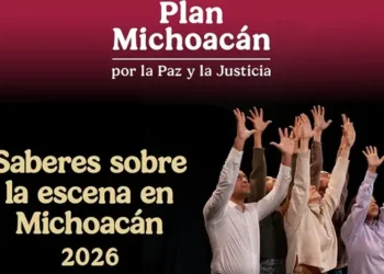 Arte de artistas michoacanos participando en taller escénico por $10 mil.