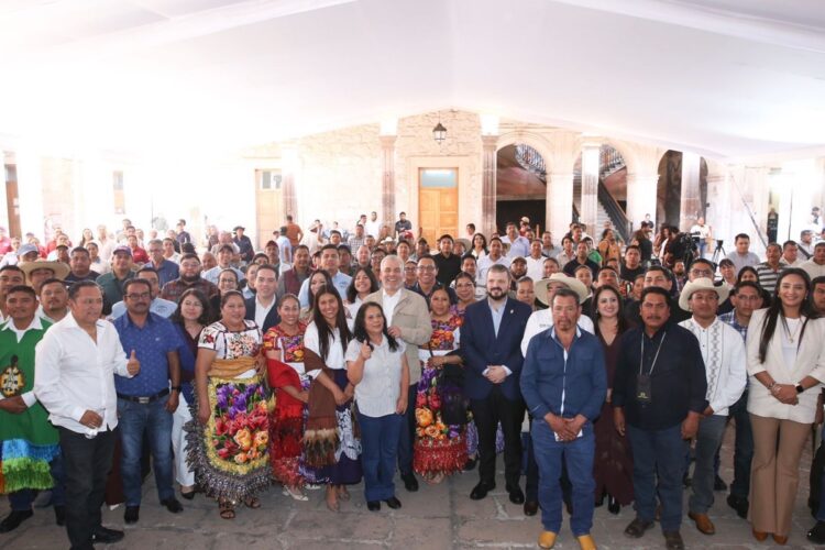 Comunidades indígenas de Michoacán acceden a recursos para infraestructura