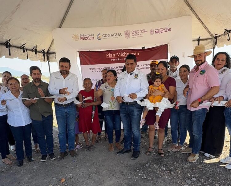 Amplían infraestructura sanitaria en Coahuayana con nuevo colector, beneficiando a casi 6 mil habitantes y promoviendo mejor.