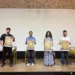 Conciertos gratuitos del Festival de Jazz Manouche en Morelia, presentados en un evento con cuatro artistas en el escenario.