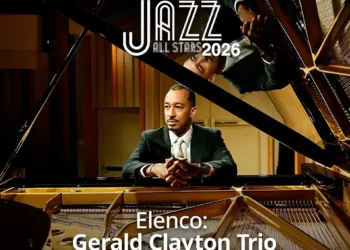 Concierto de jazz en Canal 22 presenta a Gerald Clayton en el evento NY Jazz All Stars 2026.