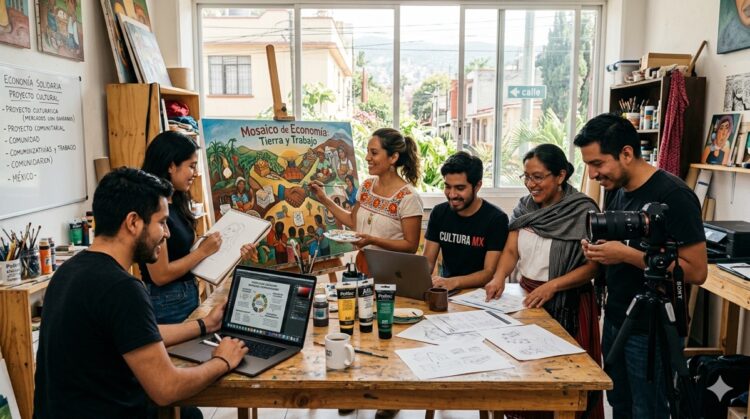 Técnicos y creativos en Michoacán y Jalisco participan en taller sobre la convocatoria de apoyo económico.