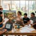 Técnicos y creativos en Michoacán y Jalisco participan en taller sobre la convocatoria de apoyo económico.