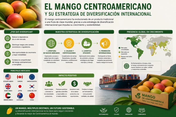 Diversificación del Mango Centroamericano para el Mercado Global.