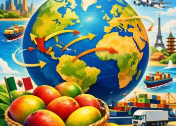 Amplia variedad de mangos mexicanos en un mundo en crecimiento, destacando su exportación y los retos que enfrentan en mercad.