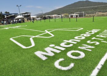 Canchas de fútbol con marcas FIFA en Michoacán listas para el Mundialito Escolar 2026, promoviendo el deporte y la cultura de.