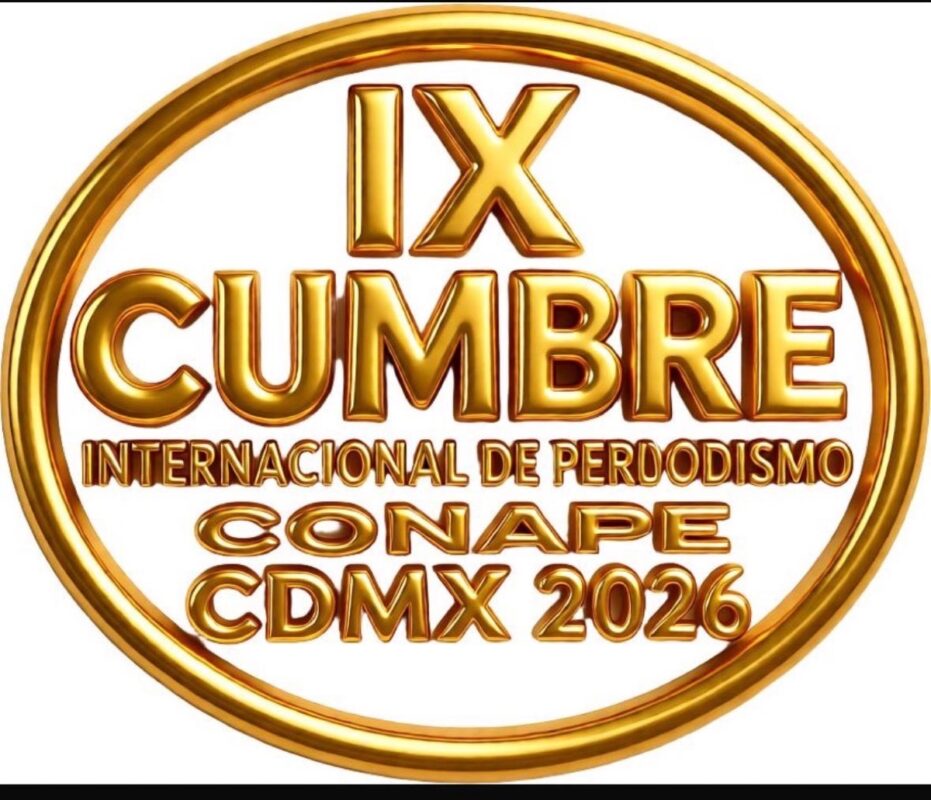 Cumbre de periodismo internacional en Ciudad de México, destacando la edición de 2026 organizada por Conape.