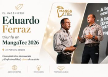 Ferraz en MangaTec 2026, destacando su liderazgo y participación en el evento tecnológico en Petroleo, Jalisco.