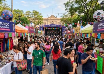 Coloridas Carpas y Artesanías en el Festival Mundo Jalisco 2026.