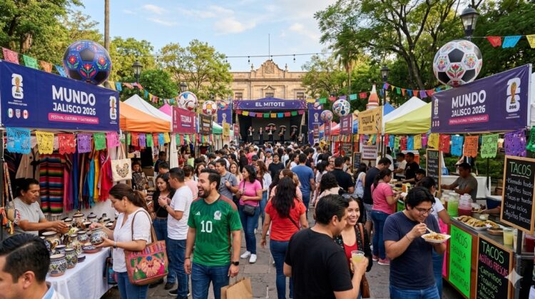 Coloridas Carpas y Artesanías en el Festival Mundo Jalisco 2026.