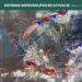 Imagen satelital de sistemas meteorológicos actuales en la región.