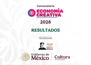 Convocatoria Economía Creativa 2026, resultados publicados por el Gobierno de México y la Secretaría de Cultura.