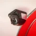 Cámara de videovigilancia instalada en autobús de Morelia para seguridad y monitoreo.