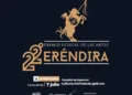 Cartel de convocatoria para el Premio Estatal de las Artes Eréndira 2026 en Michoacán.